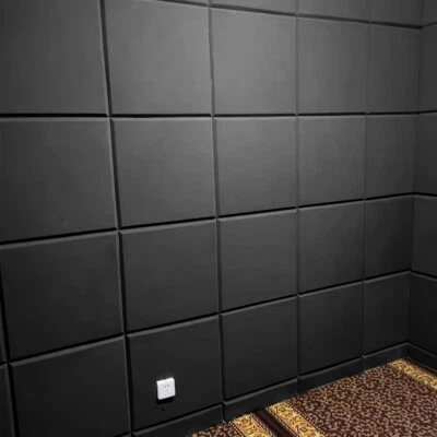 HOME-GARDEN-TRENDS Wedge Thick Wall Acoustic Foam Tiles Studio Sound Proofing Panels Pad Absorption