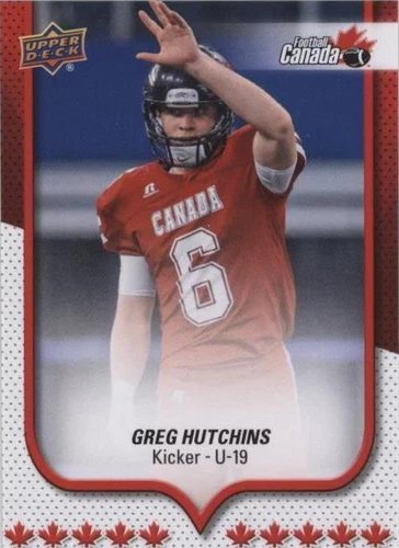 2016 Upper Deck USA Football Greg Hutchins #158