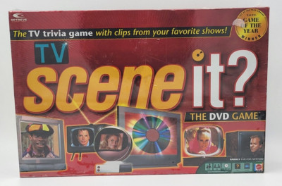 Mattel TV Scene It? The DVD Game - New/Unopened