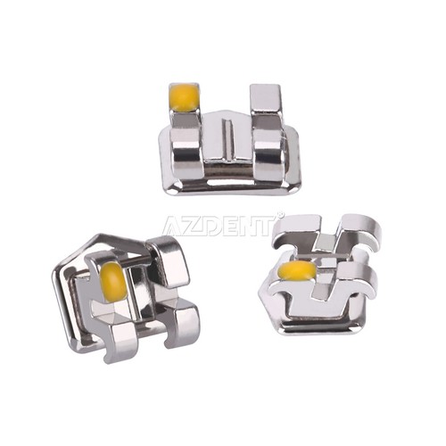 AZDENT Dental Orthodontic Brackets Braces Metal Standard Roth Slot.022 Hooks 345 - Picture 17 of 20