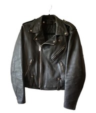 MENS VTG Harley-Davidson Leather Motorcycle Jacket 40 Reg Korea