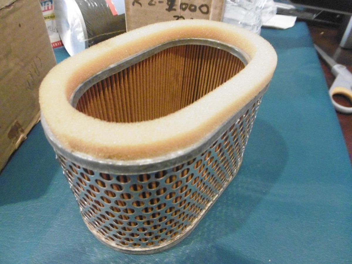 Aftermarket air filter Kawasaki 93000 7300-475 KZ-400 AF183 | eBay