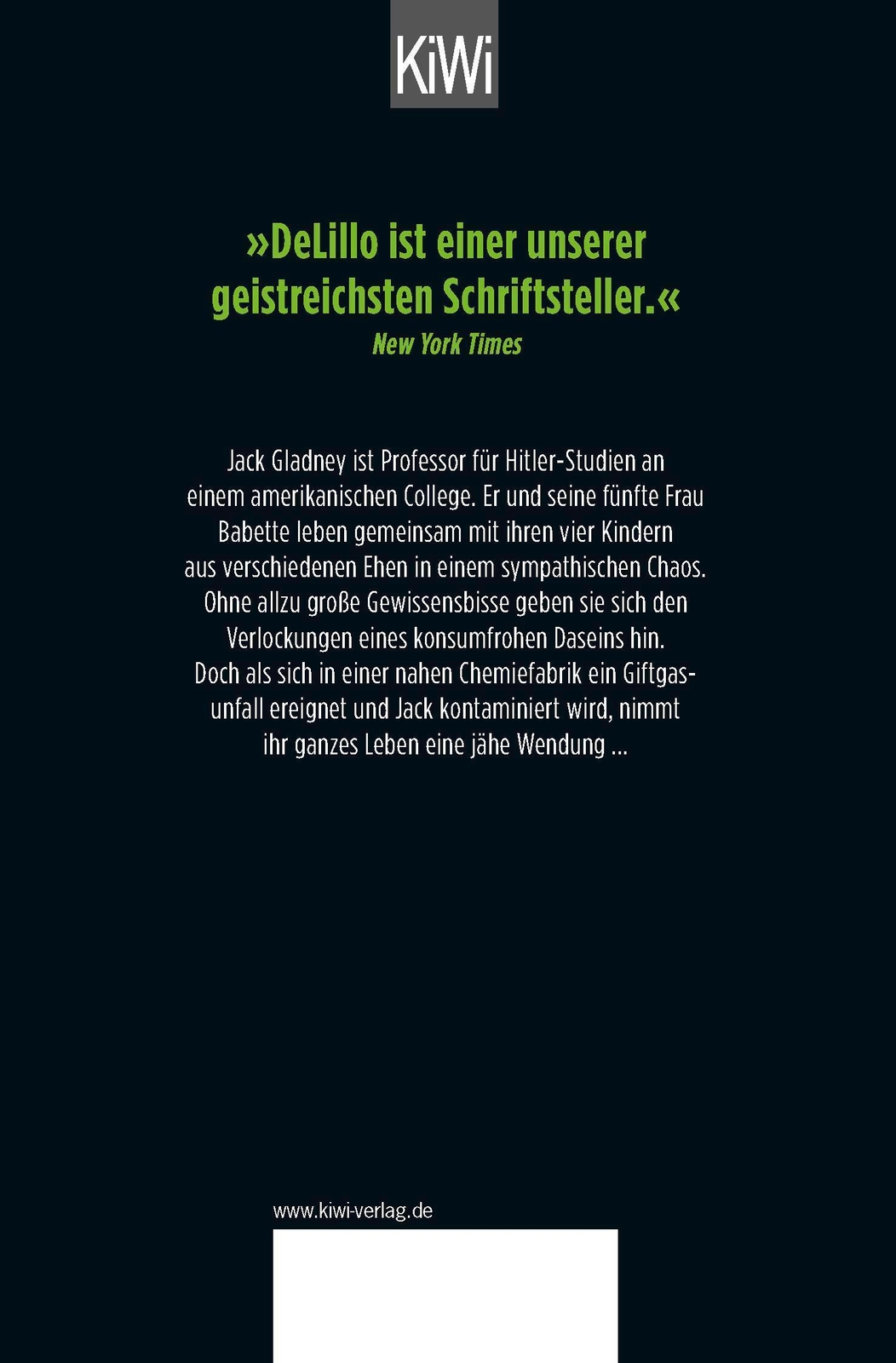 Thumbnail - Weißes Rauschen | Roman | Don Delillo | Taschenbuch | 488 S. | Deutsch