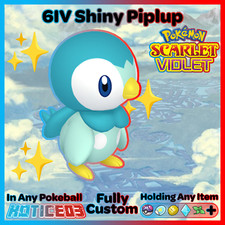 ✨ Shiny Piplup 6IV ✨ Pokemon Scarlet & Violet 🚀 Fast 🚀