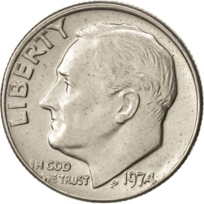 Dime トランプ American Coin United States 1 Dime | Franklin D. Roosevelt | 1965