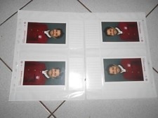 H&uuml;llen f&uuml;r Bayern M&uuml;nchen Autogrammkarten 10 St&uuml;ck DIN A4  f&uuml;r insgesamt 40 Kart