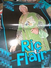 NWA NATIONAL WRESTLING ALLIANCE CENTERFOLD (1986) RIC FLAIR NATURE BOY WCW