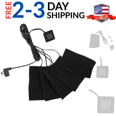 #ad Portable Cloth Heaters Clothes Heating Pad with 5pcs Heating USB Electric H... $25.64