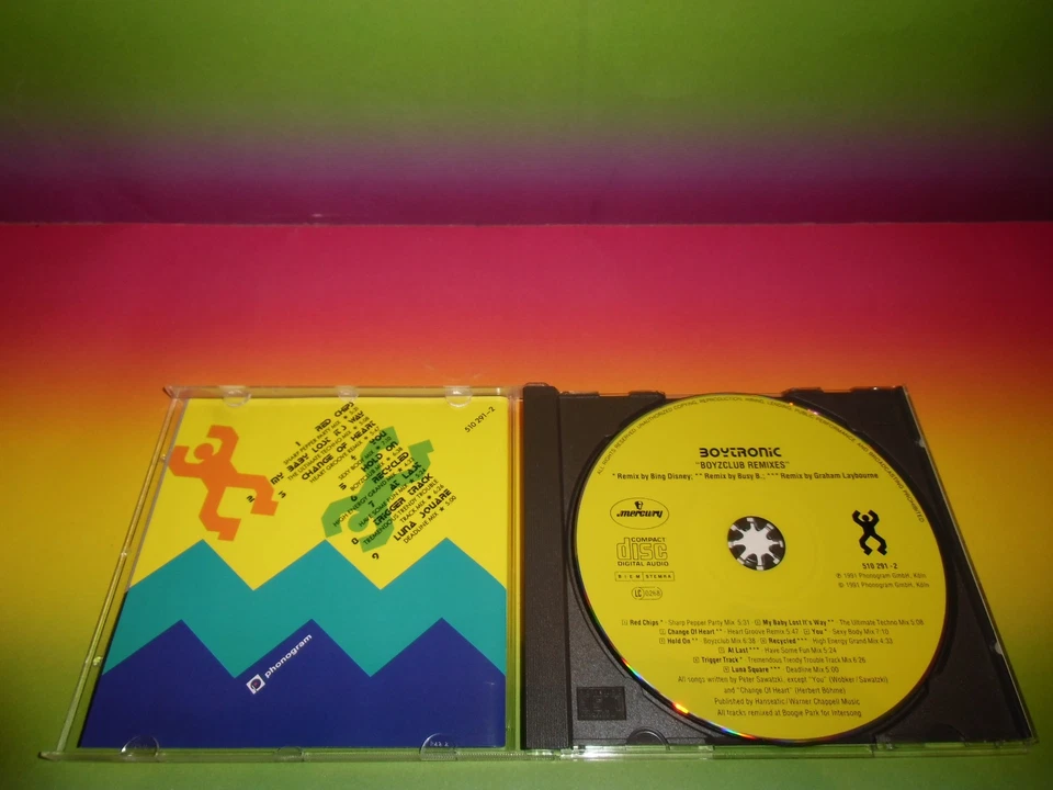 Boytronic - Boyzclub Remixes *1991*ITALO*DISCO*POP* ALBUM CD-MINT-NEUWERTIG! - Bild 2 von 3