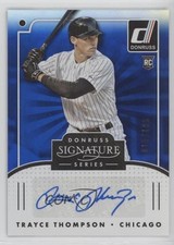 2016 Panini Donruss Signature Series Blue /199 Trayce Thompson #SGS-TT Auto 2oe