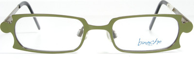 Binoche bi-mini 10 col.3 Green Eyeglasses Glasses Frame 45-17-123 Italy NEW