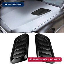 2PCS Universal Hood Air Vents for Car Hood Scoop, Bonnet Vent Hood Air Intake Tr