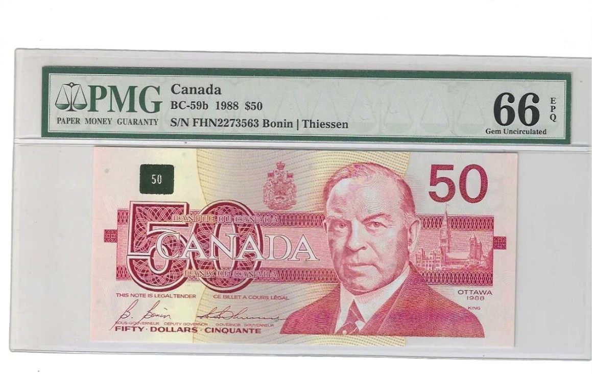 25+ 1988 Banknote Bank of Canada Paper Money for sale | Updated
