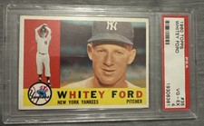 1960 Topps #35 Whitey Ford PSA 4 VG-EX New York Yankees
