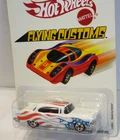 HOT WHEELS FLYING CUSTOMS ~STARS & STRIPES REDLINE '57 CHEVY BEL AIR~