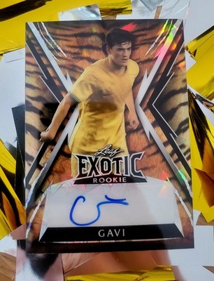 Gavi auto 1/1 - Rookie EXOTIC 2023 FC BARCELONA