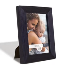 3.5x5 inch Picture Frame Modern Style Wood Pattern and High 3.5"x5" Black.......