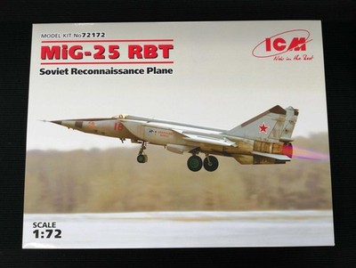 1 72 Plastic Model Model Number Mig MIG 25 RBT ICM