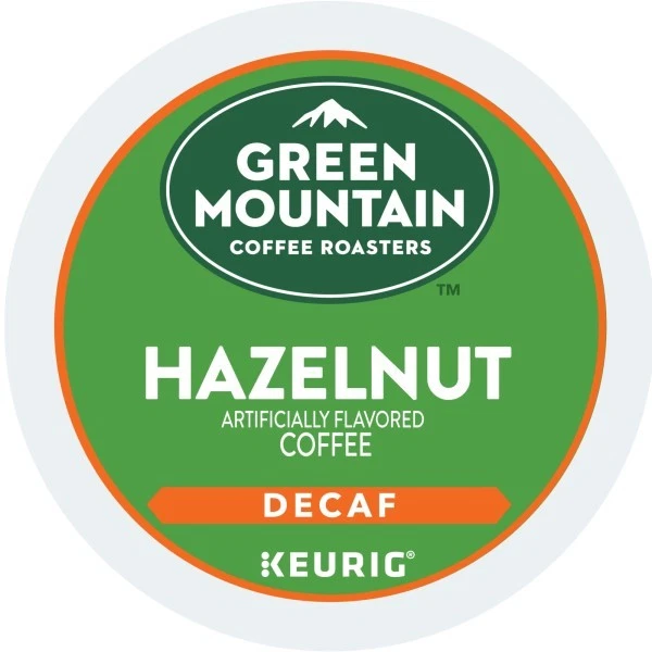 Green Mountain Coffee Hazelnut Decaf, Keurig K-Cup Pod, Light Roast, 96 Count - Image 2 of 4