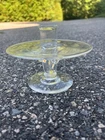 One Vintage Steuben Art Glass Candlestick