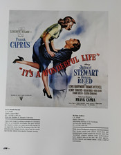 IT'S A WONDERFUL LIFE James Stewart Movie Poster reproduction 13 x 10