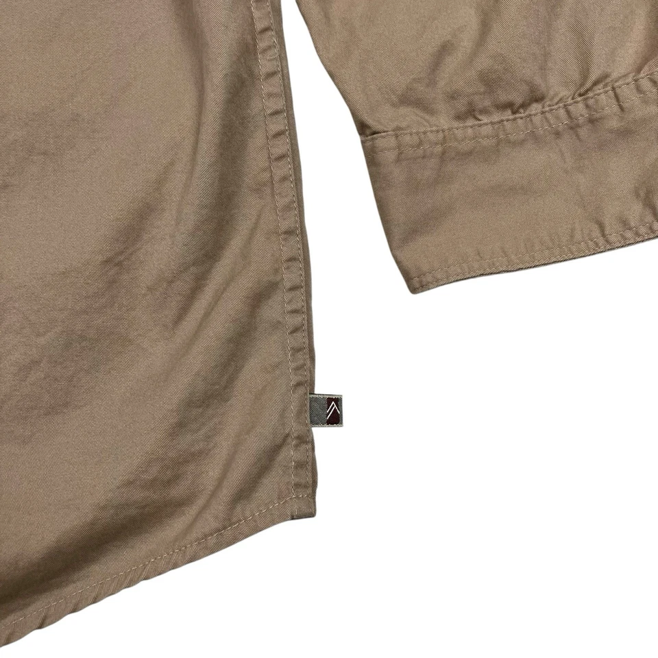 VTG 90s Alpine Design Khaki Button Up Shirt Long Sleeve Cotton Size XXL - Image 4 of 4