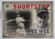 2008 SP Legendary Cuts 97/550 Pee Wee Reese #157 HOF 0d8