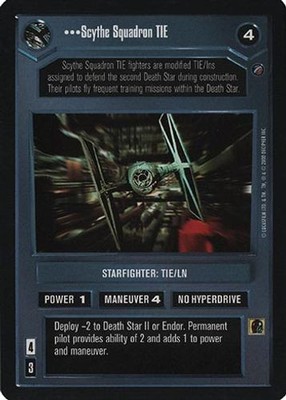 Scythe Squadron TIE - Death Star II - Star Wars CCG