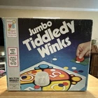 Milton Bradley Jumbo Tiddledy Winks Vintage Board Game 2 Players Ages 5+ 4027