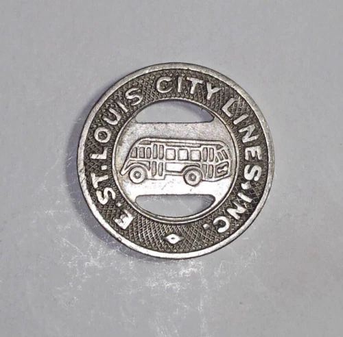 East St. Louis, Illinois - Transit Token (IL 250-I) - product listing photo