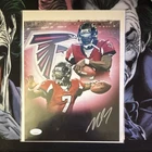 Michael Vick Signed Atlanta Falcons 8x10Photo Original JSA Witnessed