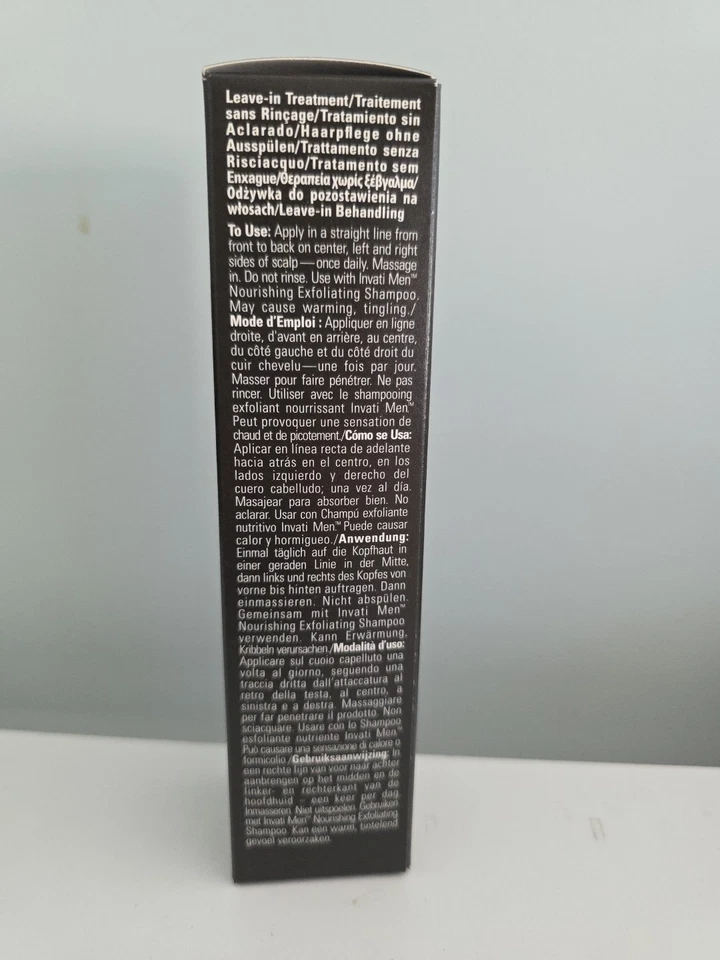 Aveda Invati Men Scalp Revitalizer Solution For Thinning Hair - 125mL / 4.2 Oz. - Image 4 of 4