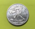 1/2 TROY OZ .999 FINE SILVER Walking Liberty Round • Money Metals Exchange ⭐️