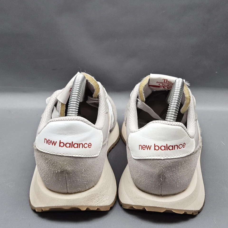 New Balance 237 Zapatos Niños 5 Gris Blanco Retro Clásico Bajo Top Zapatillas con Cordones Foto 4 de 4