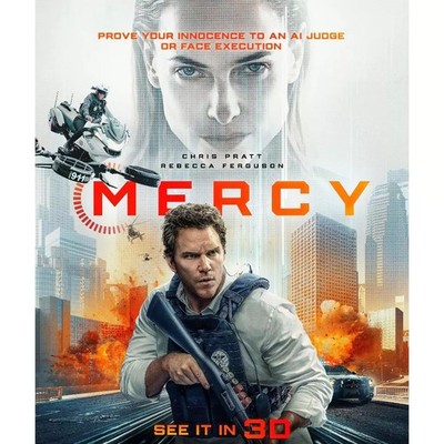 Mercy (2026) Blu-ray Sci-Fi Drama Action Movie 1080p Full HD All Region NEW