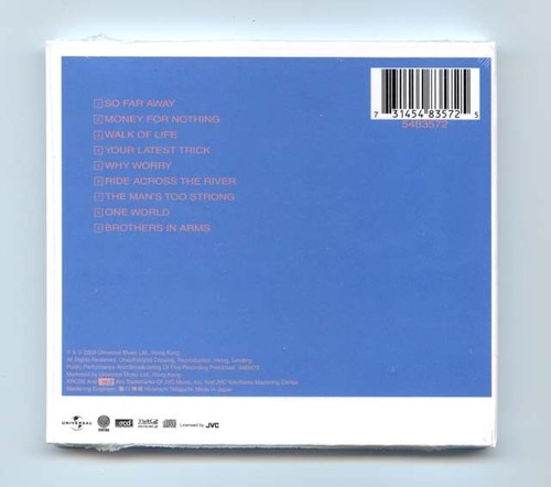 "Dire Straits Brothers in Arms" JVC Japan XRCD XRCD2 CD New Sealed Mark Knopfler - Picture 2 of 2