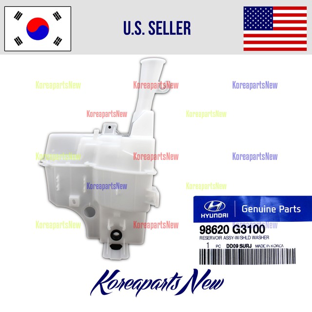 Wiper Washer Windshield Fluid Reservor Tank fits Elantra GT Hatchback