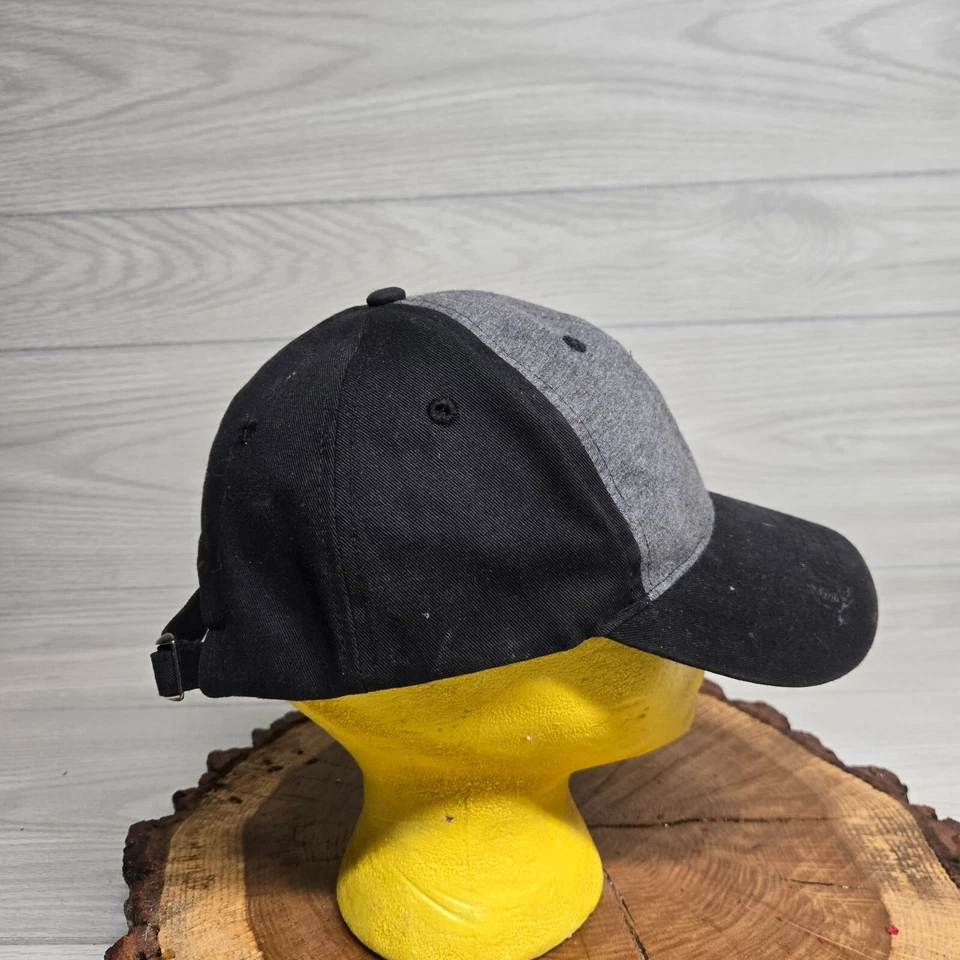 Gorra de béisbol Red Robin Restaurant gris negra sombrero uniforme de empleado ajustable Foto 2 de 4