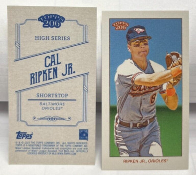 Cal Ripken Jr.2023 Topps 206 Hoch Serie Bild Variation Sp - Baltimore Orioles