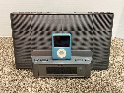 Sony ICF-CS15iP Dream Machine mit iPod 30 Pin Lautsprecher Dock Radiowecker mit Fernbedienung