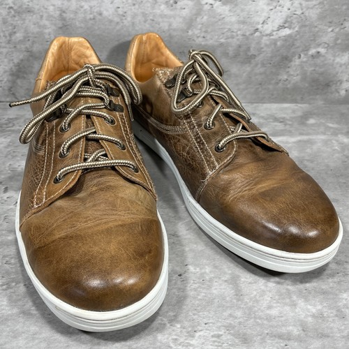 Bed Stu Brown Leather Lace Up Casual Shoes Men's Size 13