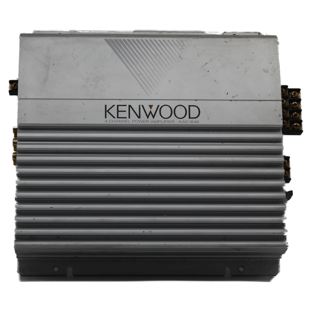 Kenwood 4 Channel Power Amplifier KAC-646 | eBay