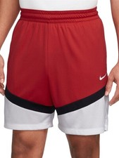 Nike Icon Men's Dri-FIT Drawstring 8" Basketball Shorts Red Size XXL
