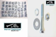 4250 PC Grade 5 Coarse Thread Bolt, Nut, Flat & Lock Washer With Lock Nuts Kit