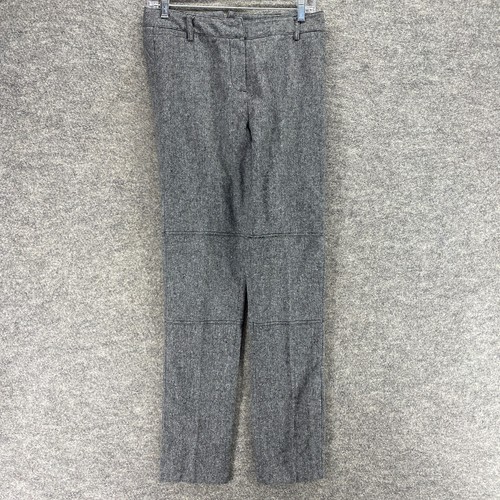 DKNY City Pants Women 8 Gray Skinny High Rise Lined