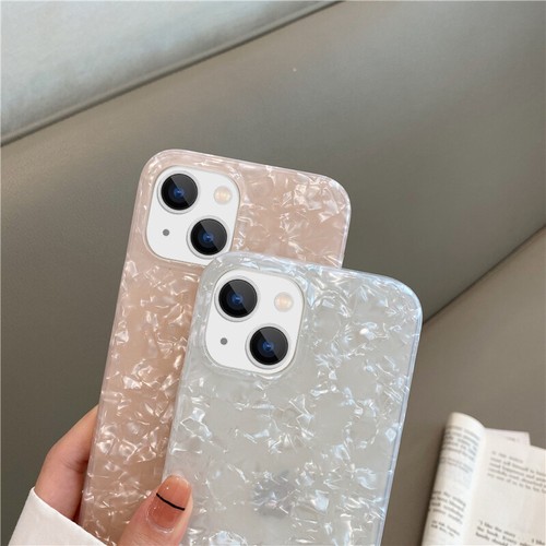 For iPhone 16 15 Pro Max 14 13 12 11 ShockProof Marble Shell Soft IMD Case Cover - Picture 5 of 13
