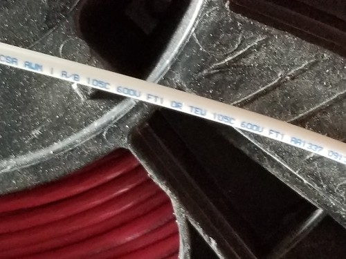 Belden 9912 #12awg 65x30T Tinned Copper PVC Hook-up Wire 105C 600V White /25ft - Picture 5 of 7