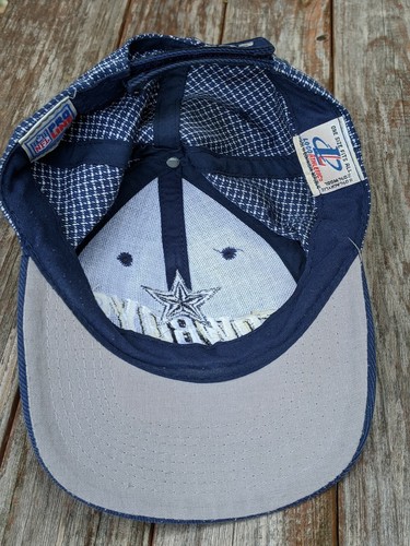 Vintage 90s Dallas Cowboys Logo Athletic Hat Cap Proline - Picture 4 of 6