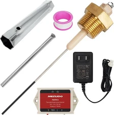 Powered Anode Rod for Water Heater 40-89 Gal Tanks Egg/Sulfur Smell Elimination