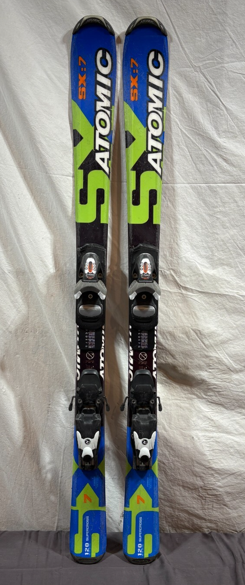 Atomic スキー カラフルデザイン　120cm Atomic SX:7 120cm 97-64-85 r=9m Kids Skis Rossignol Comp J